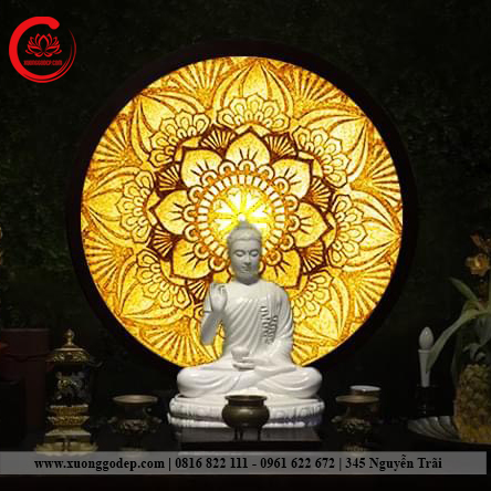 Tranh Trúc Chỉ Mandala Tròn TTC-02